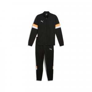 Męski dres piłkarski individualRISE PUMA Black Heat Fire Orange