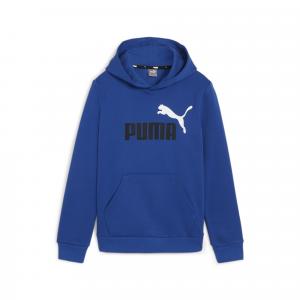 Młodzieżowa bluza z kapturem i dużym dwukolorowym logo Essentials+ PUMA