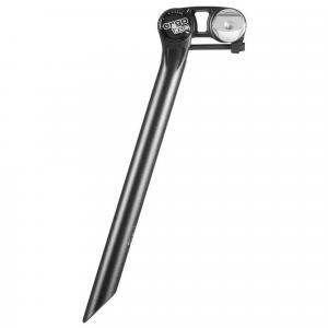ERGOTEC Opatentowana sztyca podsiodłowa Futura vertical-verst, Ø27,2 mm, 400 mm