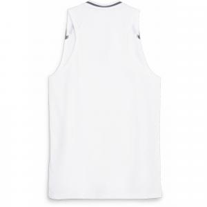 Męska koszulka do koszykówki Hoops Team PUMA White