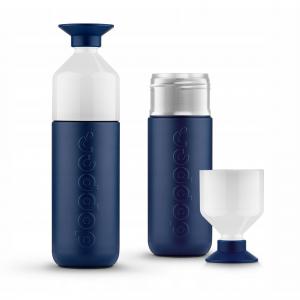 Butelka termiczna Dopper Braker Blue 1 L z kubkiem