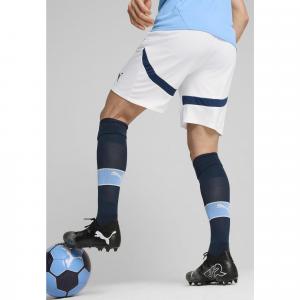 Męskie szorty Manchester City 24/25 PUMA White Marine Blue