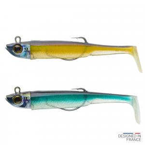 Zestaw przynęt shad texan anchois Caperlan Ancho 90 12 g ayu/niebieski