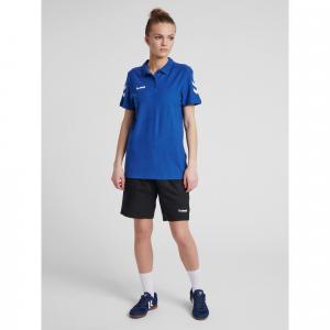 Koszulka tenisowa polo damska Hummel Go Cotton Polo Woman