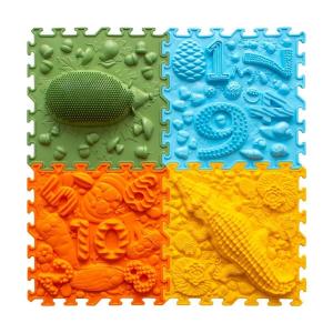 Mata sensoryczna Forest School 4 szt. 25x25cm