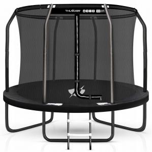 Trampolina ogrodowa do skakania dla dzieci THUNDER INSIDE ELITE 10FT BLACK