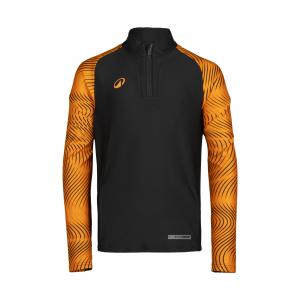 Bluza piłkarska na krótki suwak dla dzieci Kipsta Viralto Wavy Club