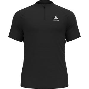 Koszulka tech. męska Odlo T-shirt crew neck s/s 1/2 zip ESSENTIAL