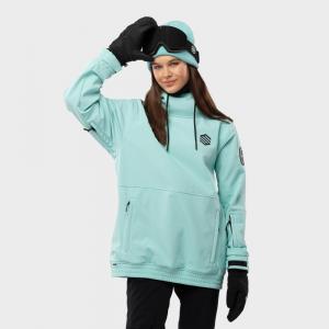 Kobieta Sporty zimowe Damska kurtka snowboardowa W1-W Iceberg SIROKO Turkusowy