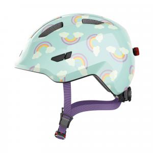 ABUS Kask dziecięcy „Smiley 3.0 LED” niebieski tęczowy