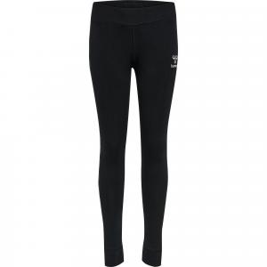 Dziecięce legginsy bawełniane Hummel Move Grid