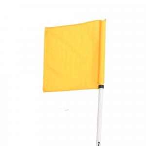 Zestaw 4 żółtych flag narożnych