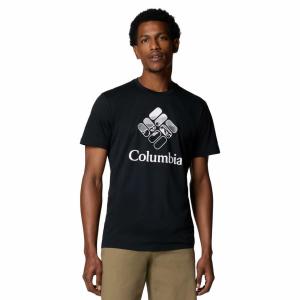 Koszulka bawełniana męska Columbia Rapid Ridge Graphic z krótkim rękawem