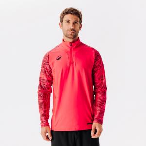 Bluza piłkarska dla dzieci Kipsta Viralto Wavy Club na krótki suwak