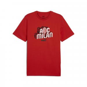 Męska koszulka ftblCULTURE AC Milan PUMA For All Time Red White