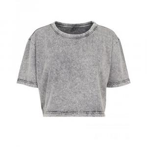 Koszulka Damska Acid Wash Crop T-shirt