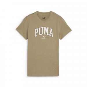 Damska koszulka z nadrukiem PUMA SQUAD PUMA Oak Branch Beige