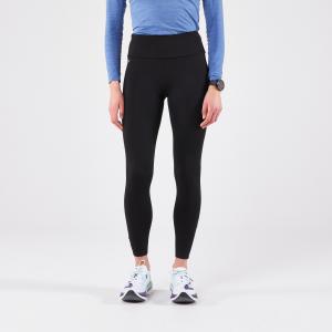 Legginsy do biegania damskie Kiprun Run 100 Warm ocieplane