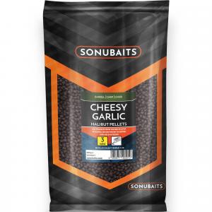 Pellet Zanętowy Sonubaits Cheesy Garlic - Halibut 3Mm 900G