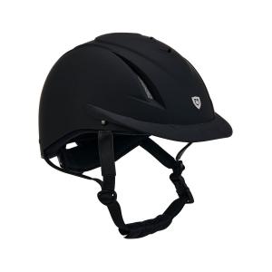 Ultralekki kask jeździecki z logo z przodu