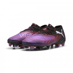 Buty piłkarskie FUTURE 8 ULTIMATE FG niskie PUMA Black White Glowing Red