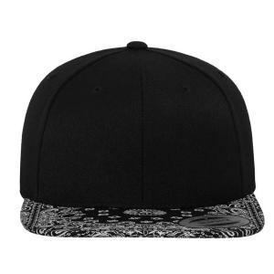 Paisley Snapback Cap