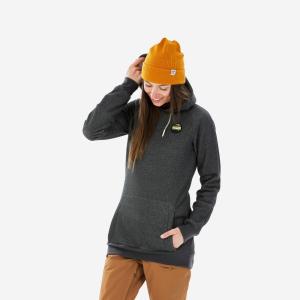 Bluza snowboardowa z kapturem damska Dreamscape 100 1/2 zip