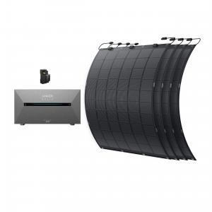 Zestaw Anker SOLIX Solarbank 2 E1600 AC z 4xFS20, inteligentny licznik