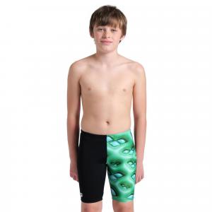 Spodenki treningowe pływackie chłopięce Logo Graphic Swim Jammer