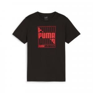 Koszulka Sportowa Chłopięca Puma Graphics Wording