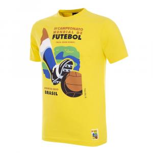 Koszulka dla dorosłych - Emblema Campeonato do Mundo Brasil 1950 - Żółty