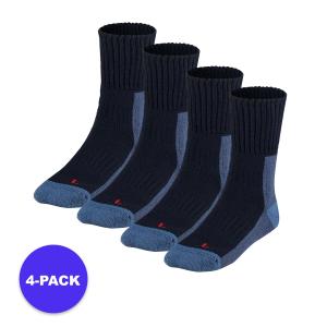 Skarpety do chodzenia unisex – Multi Blue – 4 pary