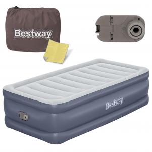 Materac dmuchany z wbudowaną pompką Bestway 191x97x51cm 6713G