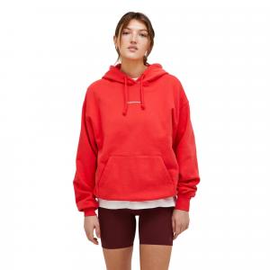 Bluza Peak Performance damska Original Terry Hood czerwona - S