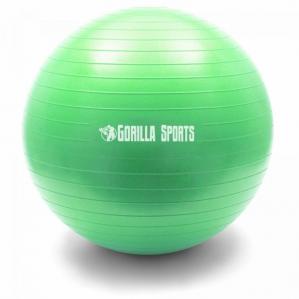 Piłka do ćwiczeń Gorilla Sports niebieska 55cm