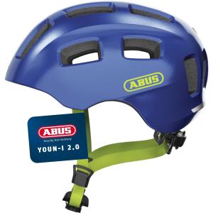 ABUS Dziecięco-młodzieżowy kask rekreacyjny „Youn-I 2.0”, niebieski