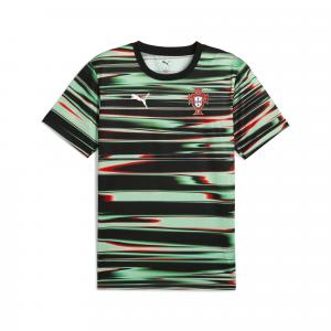 Męska koszulka przedmeczowa Portugalia PUMA Black White