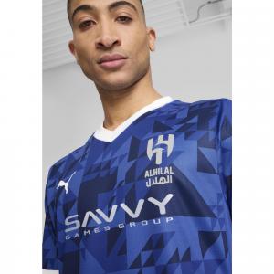 Męska koszulka domowa Al Hilal Saudi F.C. 24/25 PUMA Blue Intense White