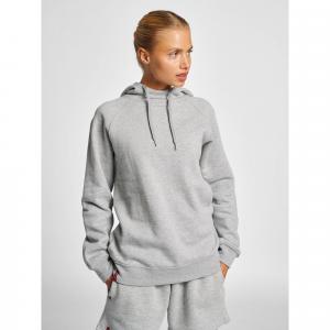 Bluza fitness damska Hummel red Heavy z kapturem