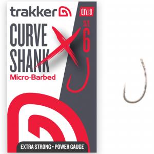 Haczyki Karpiowe Z Zadziorem Trakker Curve Shank Xs Hooks Micro Barbed R. 2