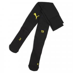 Męskie gładkie skarpety Borussia Dortmund 24/25 PUMA Black Faster Yellow