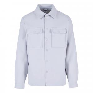 Męska Gładka Koszulka Typu Overshirt