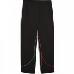 Męskie spodnie dresowe Maroko ftblStatement PUMA Black Red Archive Green