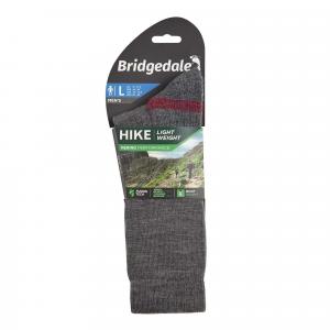 Skarpety do turystyki męskie Bridgedale HIKE LW END BO ORI grey L