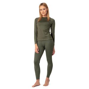 Legginsy termoaktywne trekkingowe damskie Tagart California Lady olive