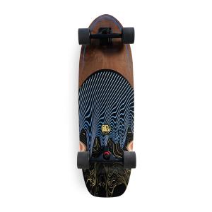 Longboard Surfskate Cutback Surfskates Dark Blue 34\