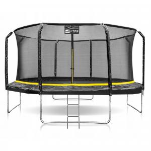 Trampolina Ogrodowa dla Dzieci Premium 435cm 14FT z drabinką Eliton Corciano