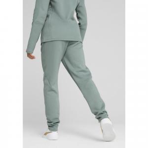 Damskie spodnie dresowe EVOSTRIPE PUMA Green Moon