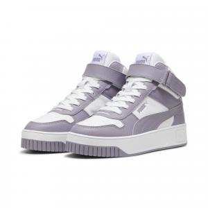 Damskie sneakersy Carina Street Mid PUMA White Pale Plum Purple