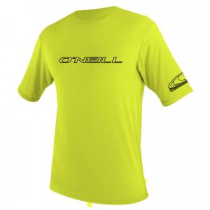 Koszulka ONEILL BASIC SKINS S/S SUN SHIRT Lime XXL